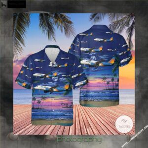 Allegiant Air Airbus A319-111 Hawaiian Shirt, Beach Shorts