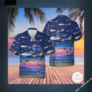 Allegiant Air Airbus A319-111 Hawaiian Shirt, Beach Shorts