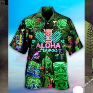 Aloha Hawaii Tropical Hawaiian Shirt