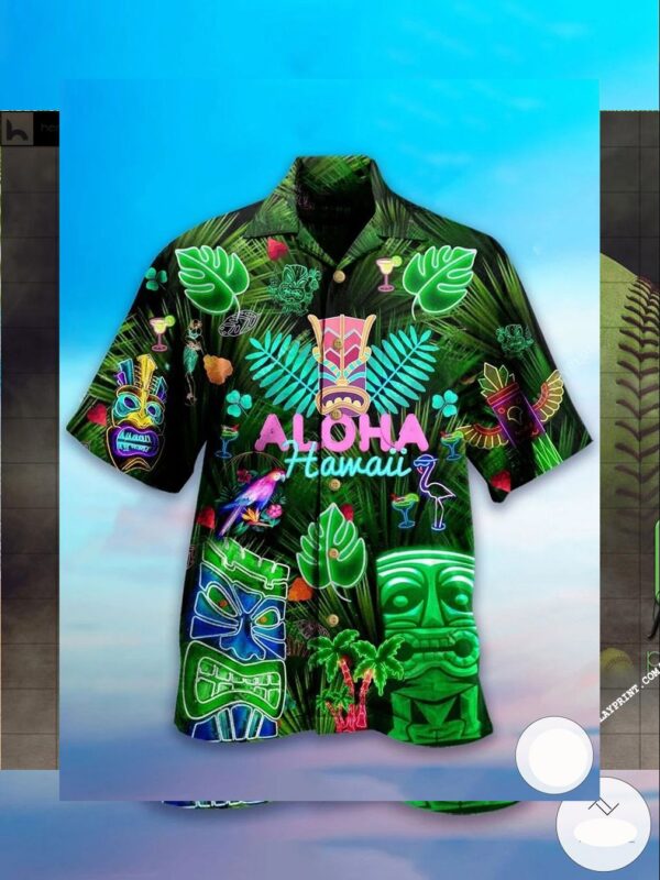 Aloha Hawaii Tropical Hawaiian Shirt