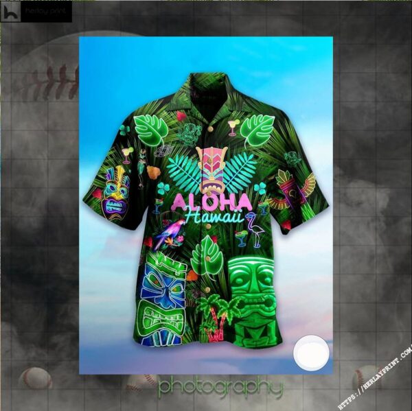 Aloha Hawaii Tropical Hawaiian Shirt