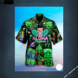 Aloha Hawaii Tropical Hawaiian Shirt