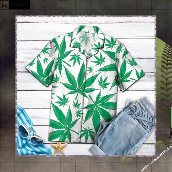 Amazing Weed Hawaiian Shirt – Short