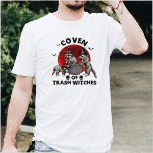 Coven Of Trash Witches Raccoon Halloween T hoodie, sweater, longsleeve, shirt v-neck, t-shirt