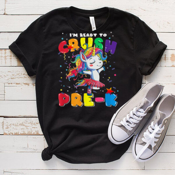 Crush Kindergarten Student Back To School Unicorn hoodie, sweater, longsleeve, shirt v-neck, t-shirt