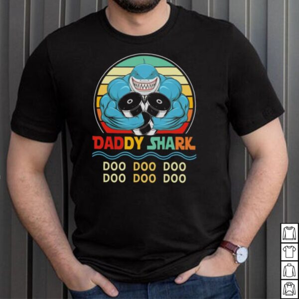 Daddy Shark Gymer Doo Doo Doo Doo Doo Doo Vintage Retro hoodie, sweater, longsleeve, shirt v-neck, t-shirt