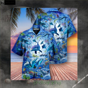 Dolphin My Spirit Animal Is A Dolphin Edition - Hawaiian Shirt