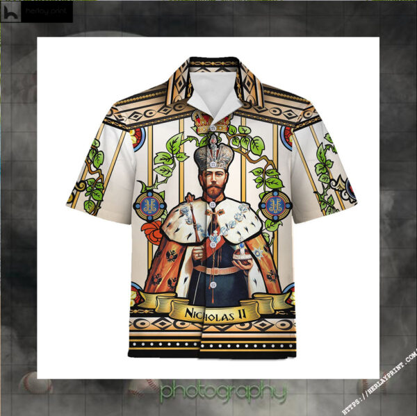 Hawaiian Shirt Nicholas II of Russia-Historical Appa