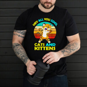 Hey All You Cool Cats And Kittens Tiger Vintage T Shirt