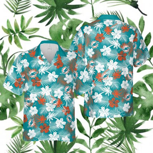 Miami Dolphins NFL Hawaii Floral Hawaii Shirt