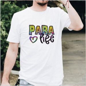 Para Life Heart Watercolor Shirt