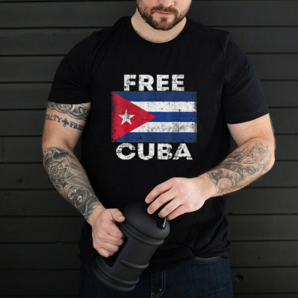 Patria Y Vida Thoodie, sweater, longsleeve, shirt v-neck, t-shirt Women Men Free Cuba Flag T Shirt
