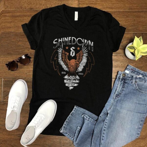 Retro Shinedowns Memes Cosplay Design Arts Rock Musician T Shirt