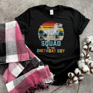 Squad of the Birthday Boy Dinosaur Friend Matching Friends shirt