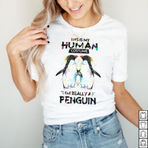 This is my human costume im really a penguin shirt
