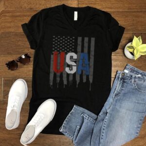 USA American Flag Shirt US Patriotic July 4th Vintage Thoodie, sweater, longsleeve, shirt v-neck, t-shirt T Shirt