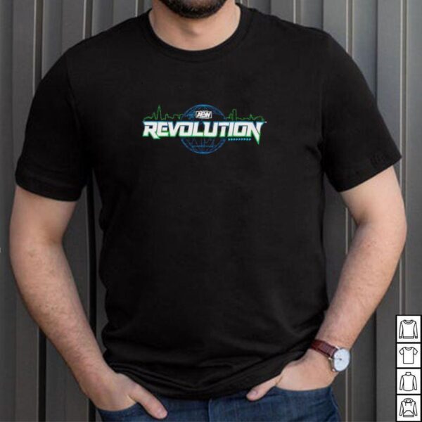 AEW Revolution Logo hoodie, sweater, longsleeve, shirt v-neck, t-shirt