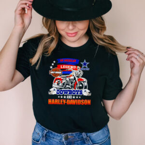 An American Legend Dallas Cowboys and Harley Davidson shirt