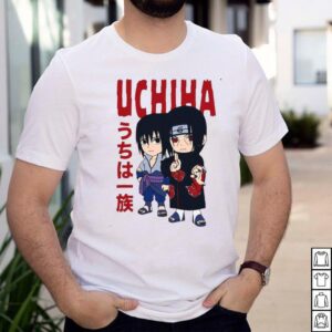 Baju Kaos Anak Naruto Shippuden Chibi Uchiha Pose T shirt