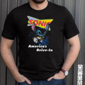 Bat Stitch Sonic Americas Drive In shirt