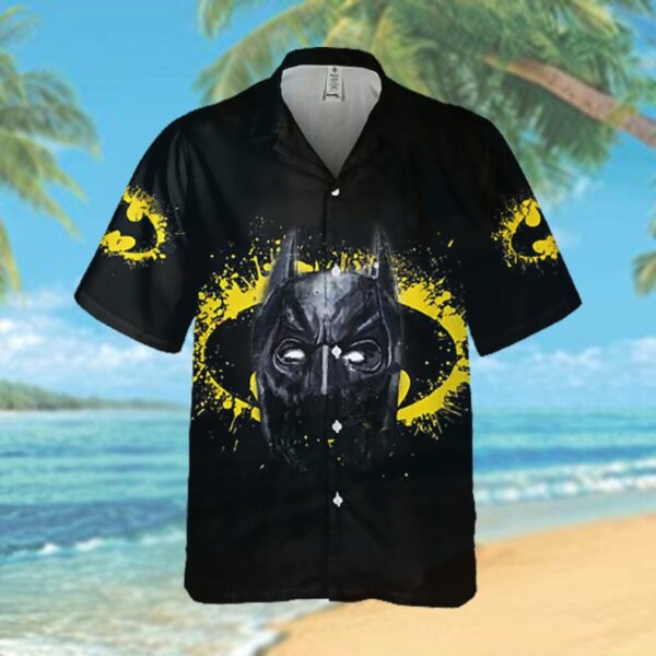 Batman Logo Face Hawaiian Hawaiian Shirt