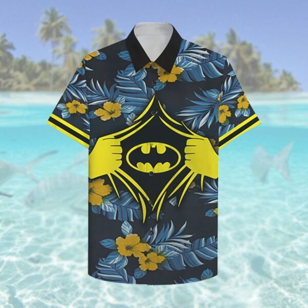 Batman Power inside us floral Hawaiian Hawaiian Shirt