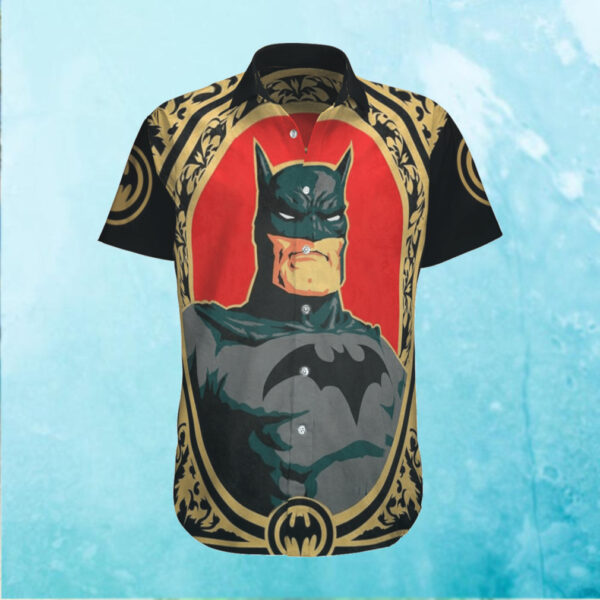 Batman painting portrait Hawaiian Shirt