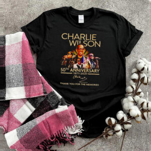 Charlie Wilson 50th Anniversary 1971 2021 thank you for the memories hoodie, sweater, longsleeve, shirt v-neck, t-shirt