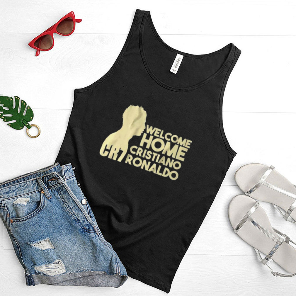 Cristiano Ronaldo Welcome To Manchester United CR7 T Shirt Cristiano Ronaldo Welcome To Manchester United CR7 T Shirt