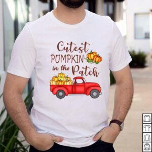 Cutest Pumpkin in The Patch Shirt Fall Halloween shirt