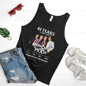 D P CH MOD 41 years 1980 2021 thank you for the memories signatures shirt