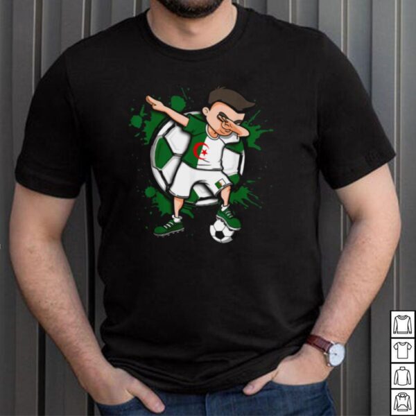 Dabbing Soccer Boy Algeria Footballs Jersey Flag Sport hoodie, sweater, longsleeve, shirt v-neck, t-shirt
