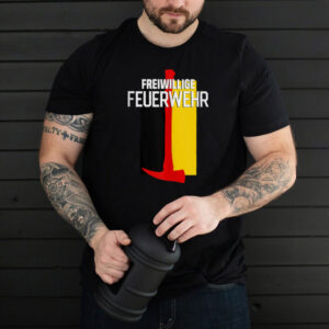 German Volunteer Fire Rescue Department Fireman Uniform Flag shirt