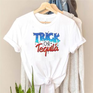 Halloween trick or tequila shirt