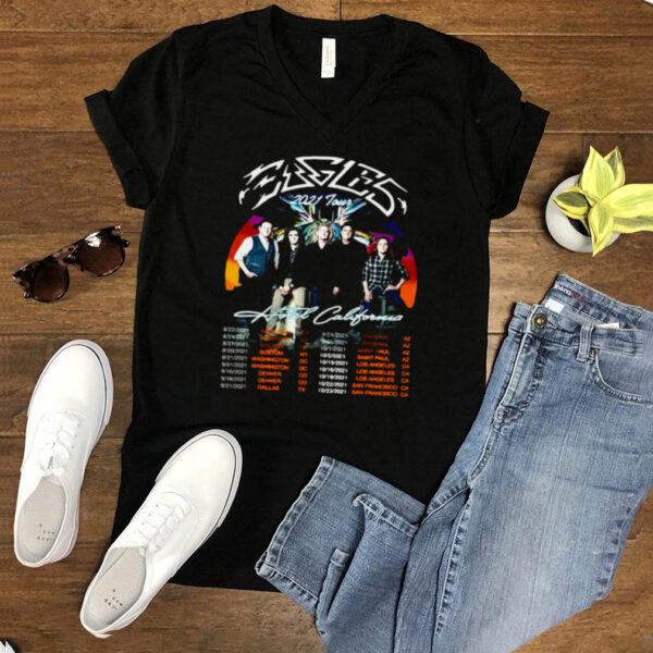 Hotel California 2021 Tour Eagles Rock Band T hoodie, sweater, longsleeve, shirt v-neck, t-shirt
