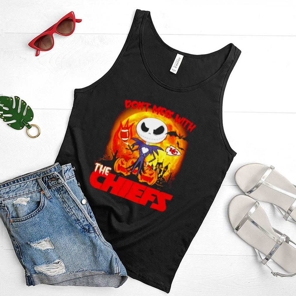 Jack Skellington dont mess with the Kansas City Chiefs Halloween shirt Jack Skellington dont mess with the Kansas City Chiefs Halloween shirt