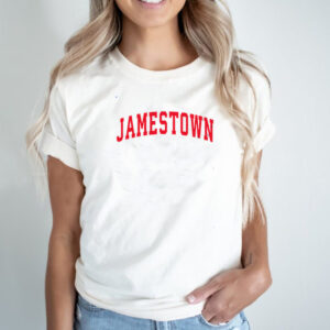 Jamestown New York NY Vintage Sports Design Red Design shirt 2 Jamestown New York NY Vintage Sports Design Red Design shirt