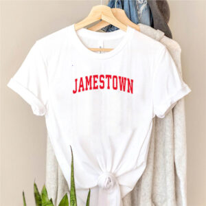 Jamestown New York NY Vintage Sports Design Red Design shirt 3 Jamestown New York NY Vintage Sports Design Red Design shirt