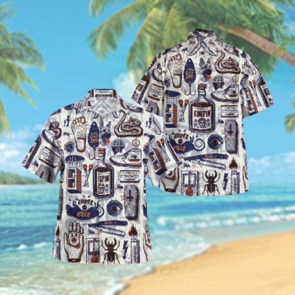 Kingpin Supervillain Hawaiian Hawaiian Shirt