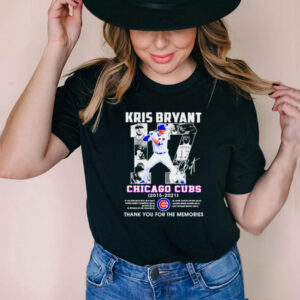 Kris Bryant 17 Chicago Cubs thank you for the memories shirt
