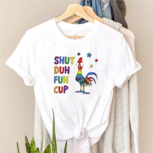 LGBT Hei Hei shut duh fuh cup hoodie, sweater, longsleeve, shirt v-neck, t-shirt