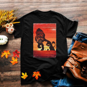 Lion Remember Who You Are Limited Poster T shirt