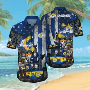 Los Angeles Rams NFL Hawaiian Shirts Style Hot Trending