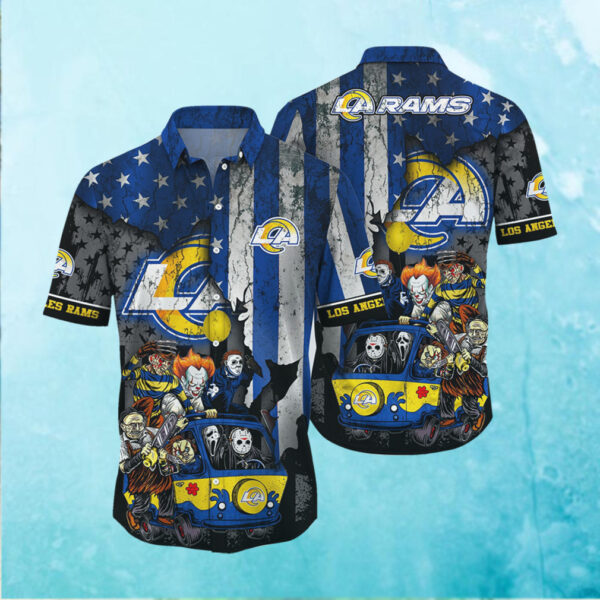 Los Angeles Rams NFL Hawaiian Shirts Style Hot Trending