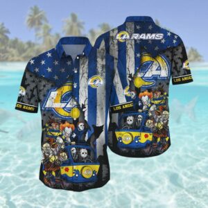 Los Angeles Rams NFL Hawaiian Shirts Style Hot Trending