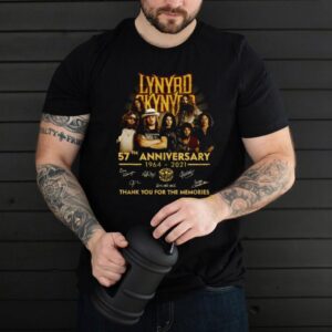 Lynyrd skynyrd 57th anniversary 1964 2021 thank you for the memories hoodie, sweater, longsleeve, shirt v-neck, t-shirt