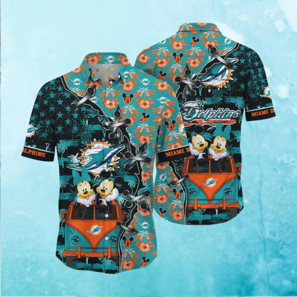 Miami Dolphins NFL Hawaii Shirt Style Hot Trending 3D Hawaiian Shirt