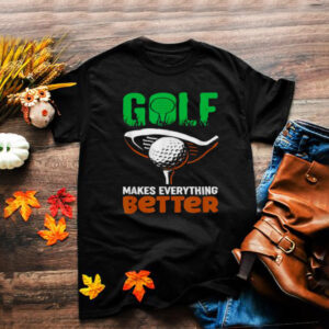 Micbros Golf Lover Golf Makes Everything Better T Shirt