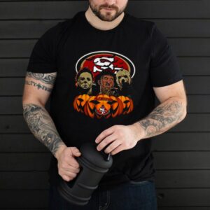 Michael Myers Freddy Krueger Jason Voorhees San Francisco 49ers Halloween shirt