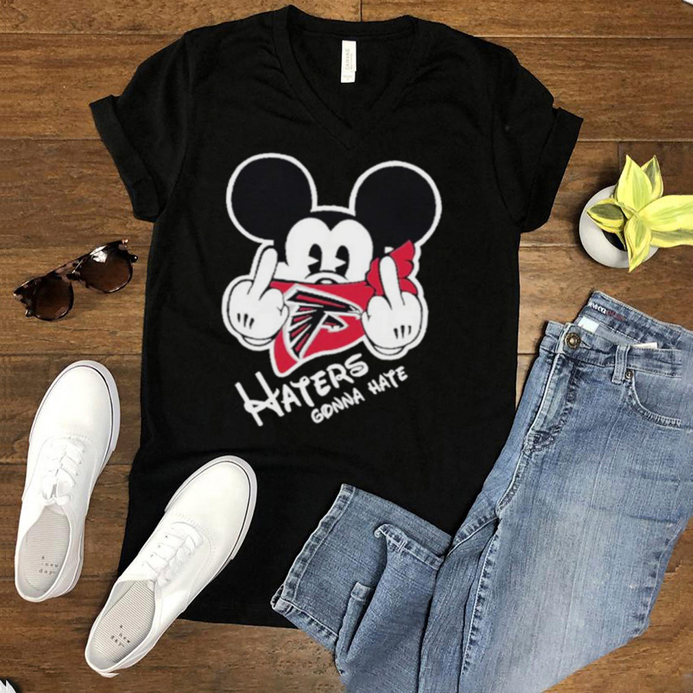 Mickey haters gonna atlanta american football team shirt Mickey haters gonna atlanta american football team shirt